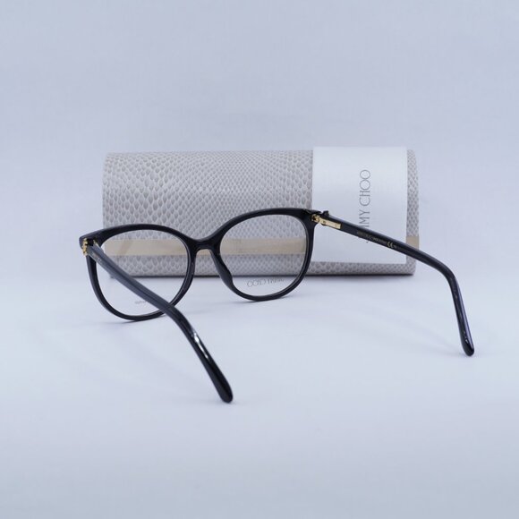 Final Price! Jimmy Choo JC309 0DXF 00 Black Eyeglasses 53mm main image 7